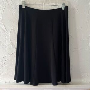 Liz & Co. Classic Black Mini Skirt Size Small